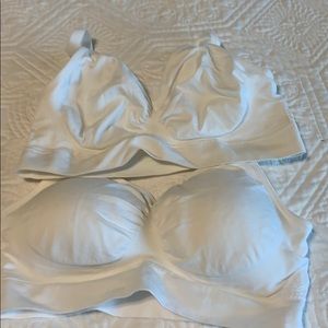 2 white dream by Genie casual bras